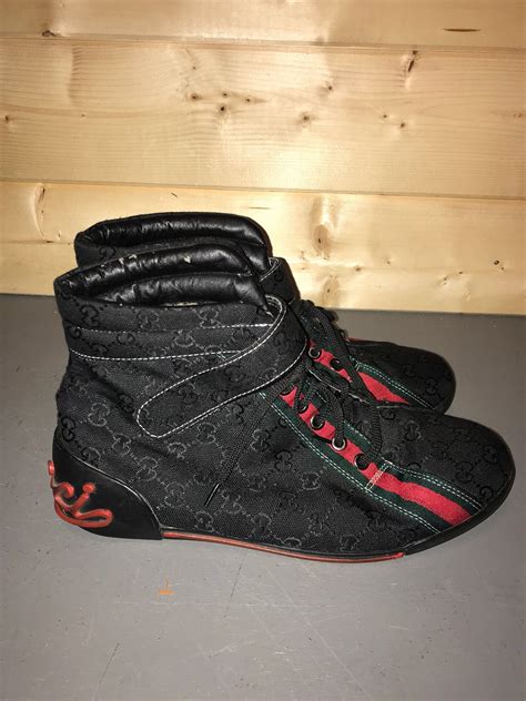 gucci 1990s boots|high top gucci boots.